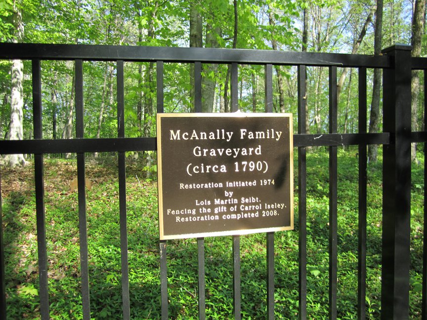 Captain Charles McAnally Family Cemetery