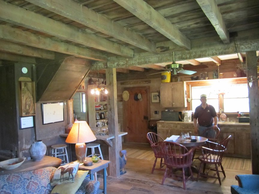 Inside the McAnally Plantation House